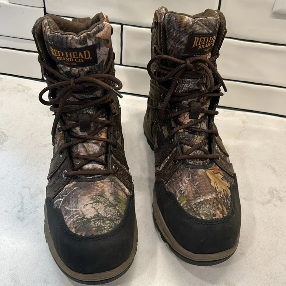 Red Head Brand Co. Timbertrek 1000 10W Men’s Hunting Camo Boot NWOT